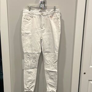 Judy Blue Women's White Skinny Jeans